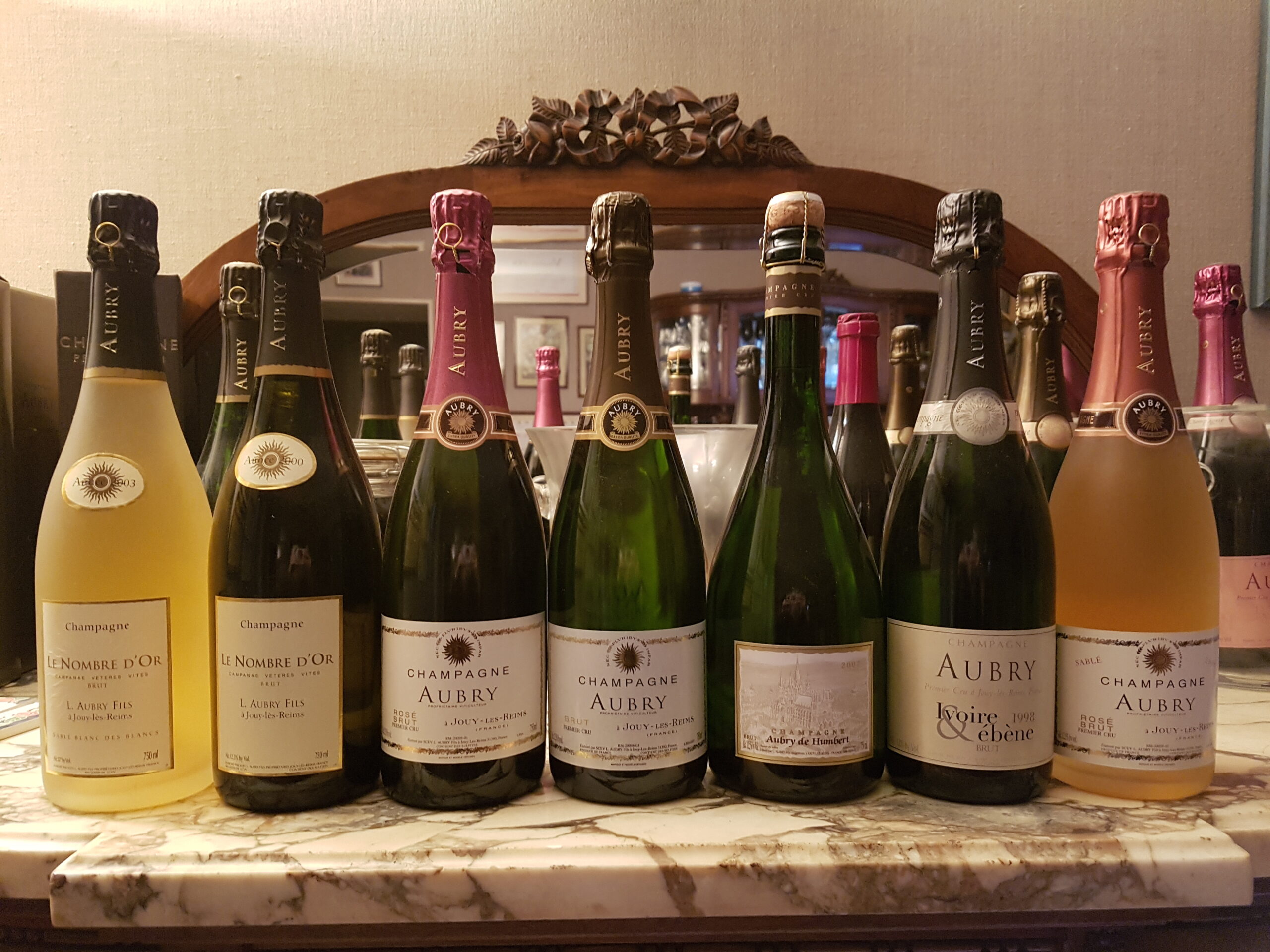 Caisse de 6 bouteilles de Champagne Aubry à Composer - Champagne